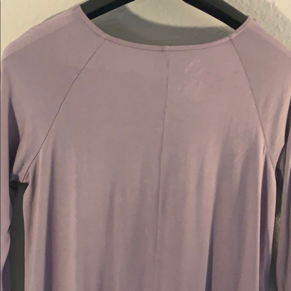 NWT Lavender Blouse w/ unique neck design! - Picture 5 of 7